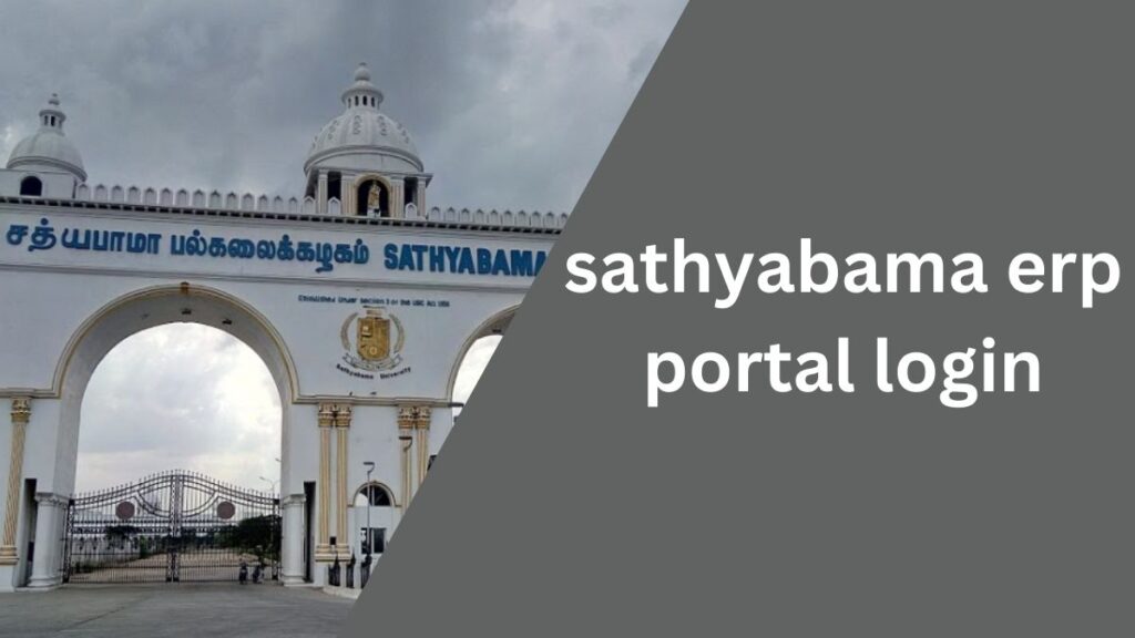 sathyabama erp portal login